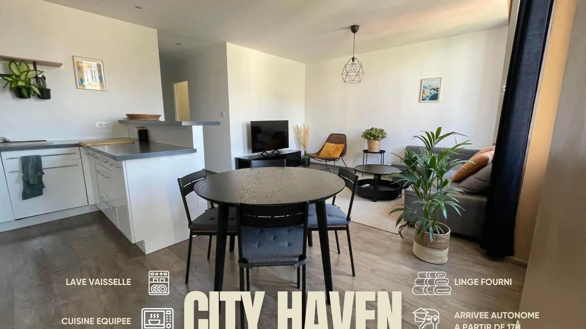 Appartement City Haven Wifi Cuisine à Marseille